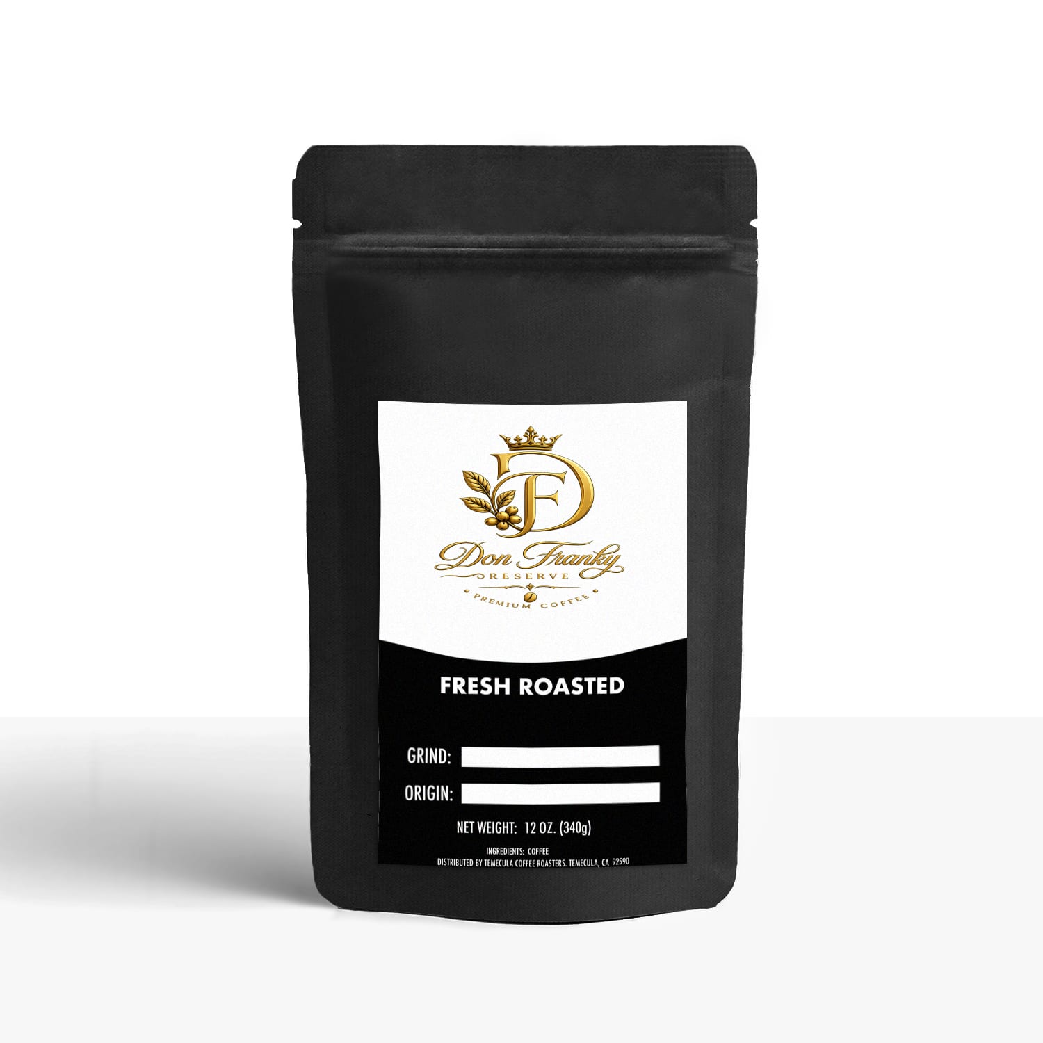 Don Franky Premium Reserve-12 Pack Single Serve Coffee Pods/K-Cups